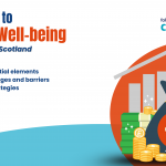 invitation to a training session about financial well-being on 8th April from 12.30pm