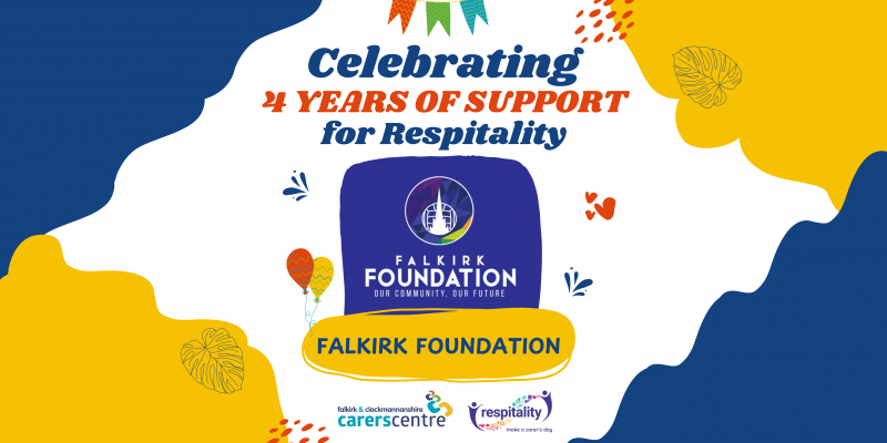 celebration Falkirk Foundation's donations to respitality