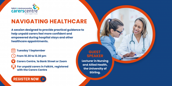 invitation to session to feel empowered at medical appointments