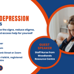 invitation to anxiety and depression awareness session on 29th October from 10.30 am