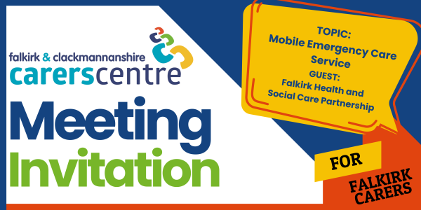 invitation to consultation about the mobile emergency care service